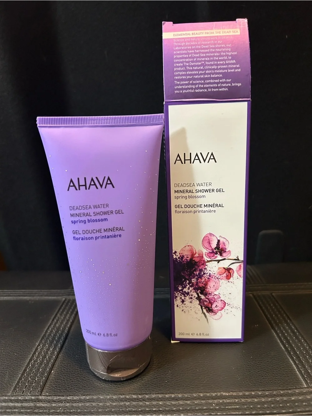 Ahava mineral shower gel spring blossom - 6.8 oz - 200 ml